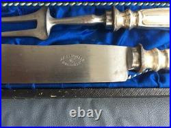 Vintage J. A. Henckels Solingen Metal Knife & Fork with box