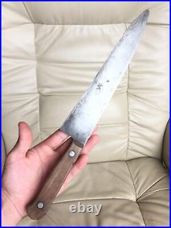 Vintage Lamson Goodnow MFG Co 15 Long 9.75 Long Blade Chef Knife Pinned Handle