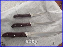 Vintage Mid 1970's Buck Knives Cutlery Set