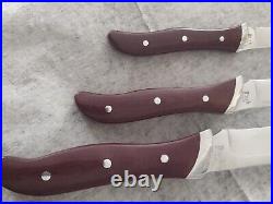 Vintage Mid 1970's Buck Knives Cutlery Set