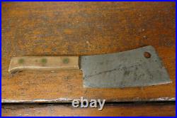 Vintage Original Enderes 58-7 Butcher's Meat Cleaver Hog Splitter 13 Long