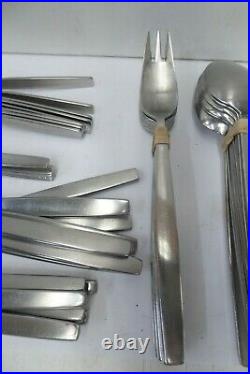 Vintage Oyo Norway Stainless Steel Cutlery Knives Forks Spoons Gilde Salandia