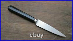 Vintage Russell Green River Works Carbon Steel Chef's Paring Knife RAZOR SHARP