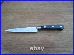 Vintage SABATIER Carbon Steel Smaller Chef or Larger Paring Knife RAZOR SHARP