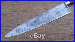 Vintage SABATIER K Chef Knife withRAZOR KEEN 9-5/8 Blade & Custom Micarta Handles
