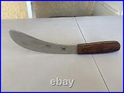 Vintage Samuel Staniforth Kitchen Butcher Knife Hunting