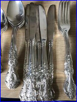 Vintage Set Of 24 Stainless Steel Cutlery