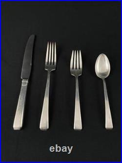 Vintage Towle Craftsman Sterling Silver 4-Piece Flatware Place Setting Set
