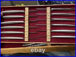 Vintage gerber knife set 18 Piece Set Legendary Blades