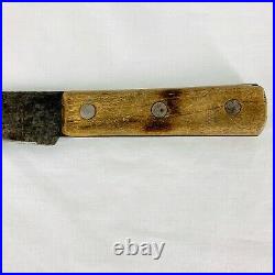 Vtg 1930's 40's Case 10 Blade CASES TESTED XX Carbon Steel Butcher Knife USA