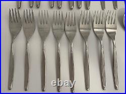 Vtg Dalia Stainless Inox 18/8 Cutlery 8 Place Setting Spain