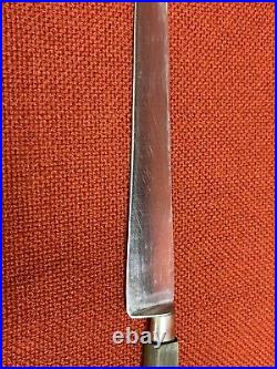 Vtg Nogent Style 4 Star Elephant Sabatier France Chef Knife Slicer 9.75 Rare Ht
