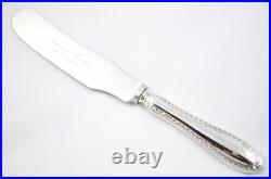 Walker & Hall Silver Handled Cheese Serving Set Feather Edge Pattern 1921