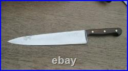 XL Vintage Harold Leonard/Tarpona Germany Carbon Steel Chef Knife RAZOR SHARP